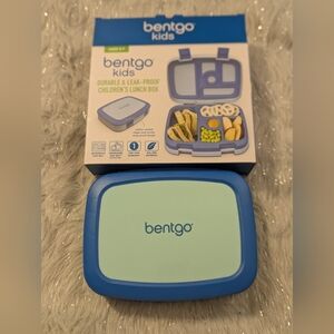 Bentgo Kids Lunch Box Container Blue & Sea Foam Green